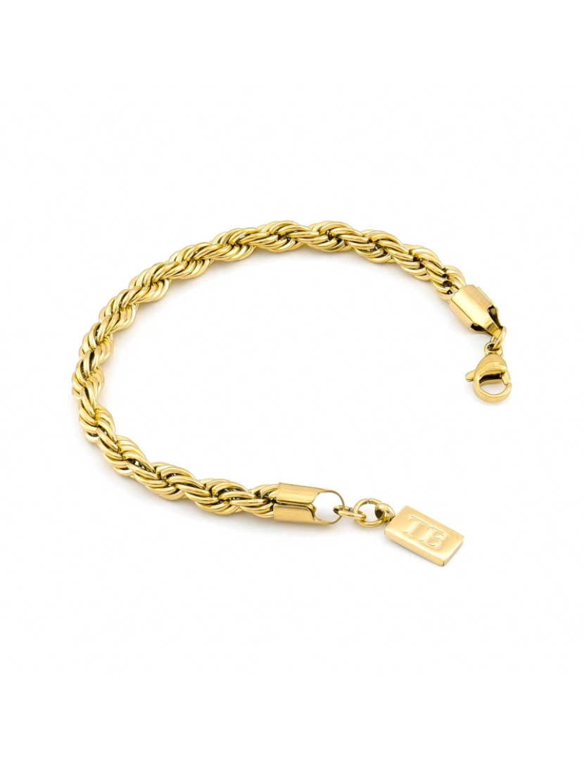 Twobrothers - Pulseira Homem Pike Gold