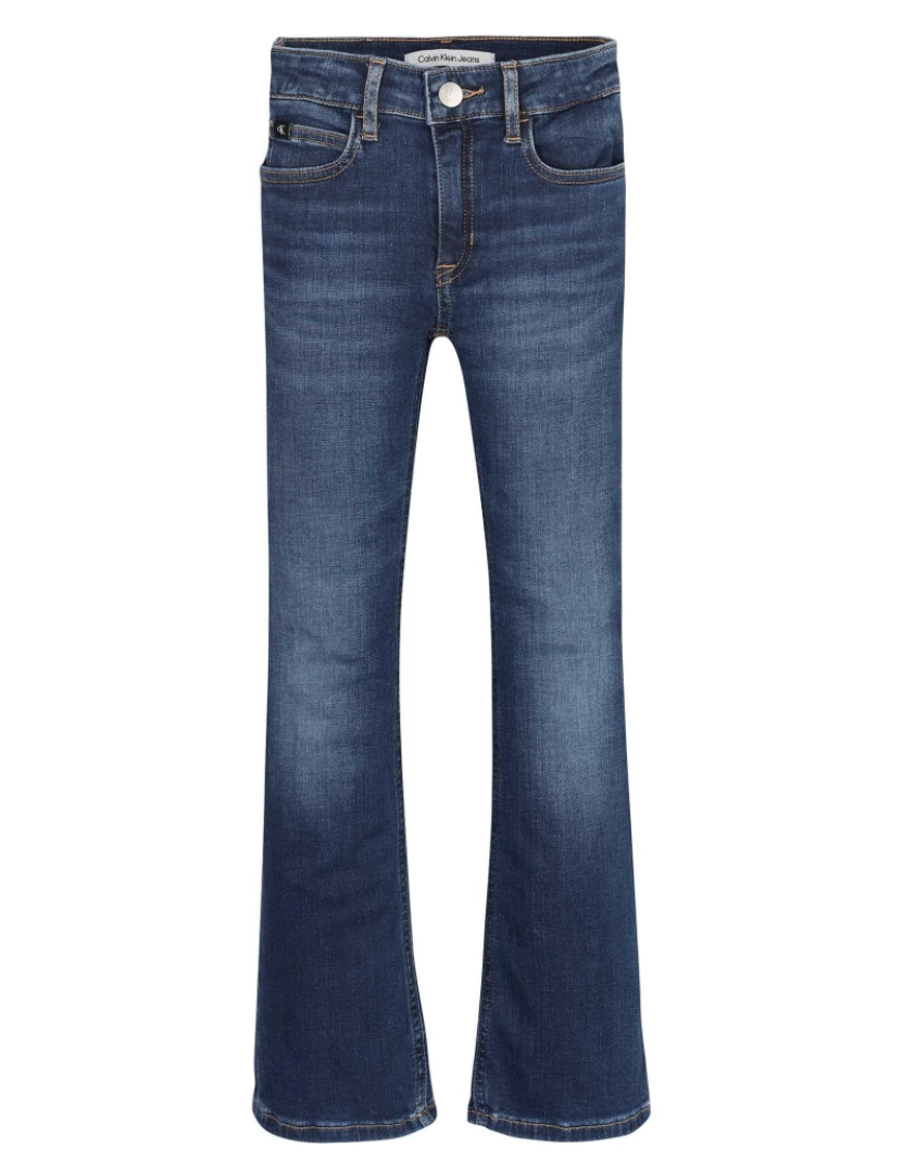 Calvin Klein - Calvin Klein Mr Flare Ess Azul Escuro Stretch Jeans