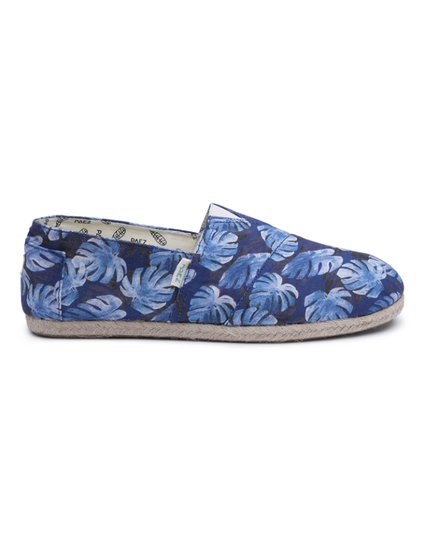 Paez  - Paez Homem Raw Print Azul E Palms