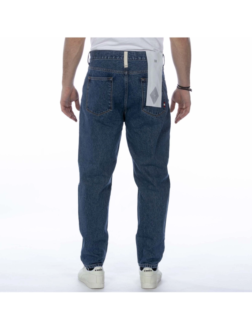 imagem de Jeans Amish Jeremiah Denim Pedra Wash Azul3