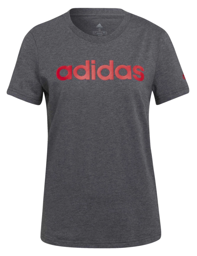 Adidas Sport - Adidas Sport T-Shirt W Lin T Dgreyh/V