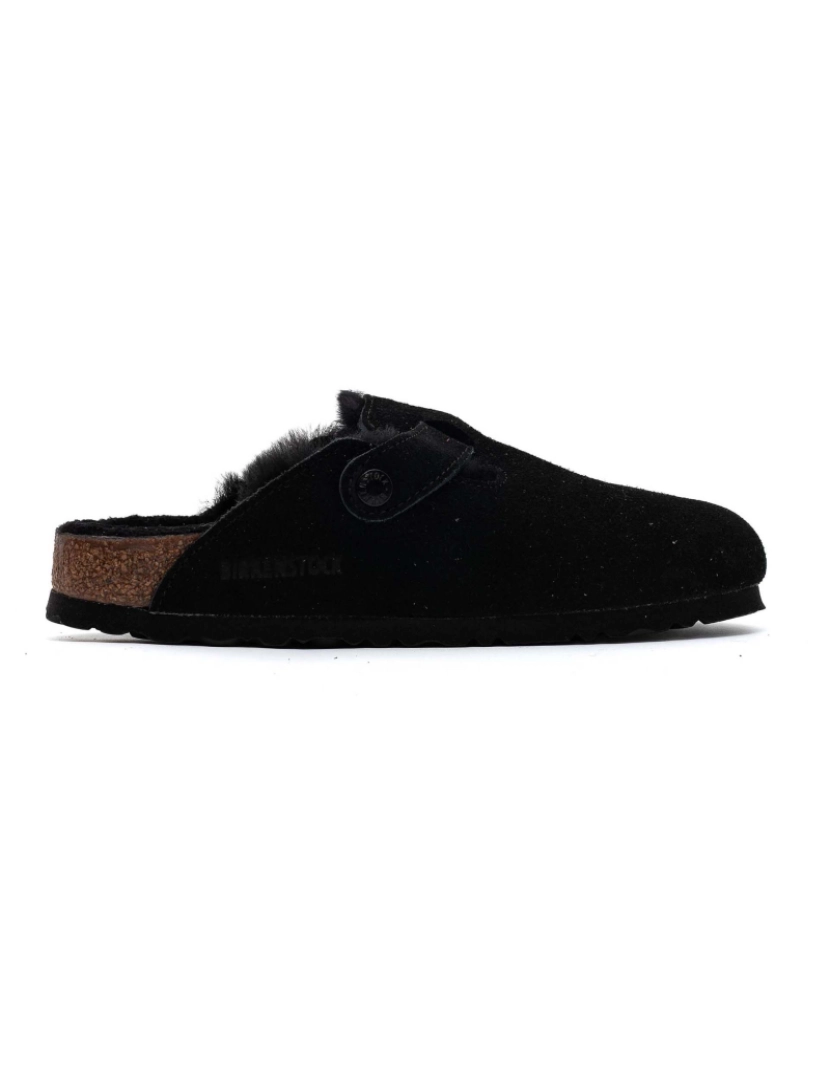 imagem de Chinelos Birkenstock Boston Shearling Preto/Preto/Whi2