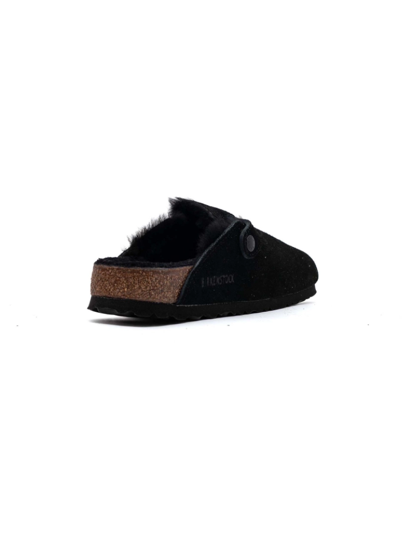 imagem de Chinelos Birkenstock Boston Shearling Preto/Preto/Whi4