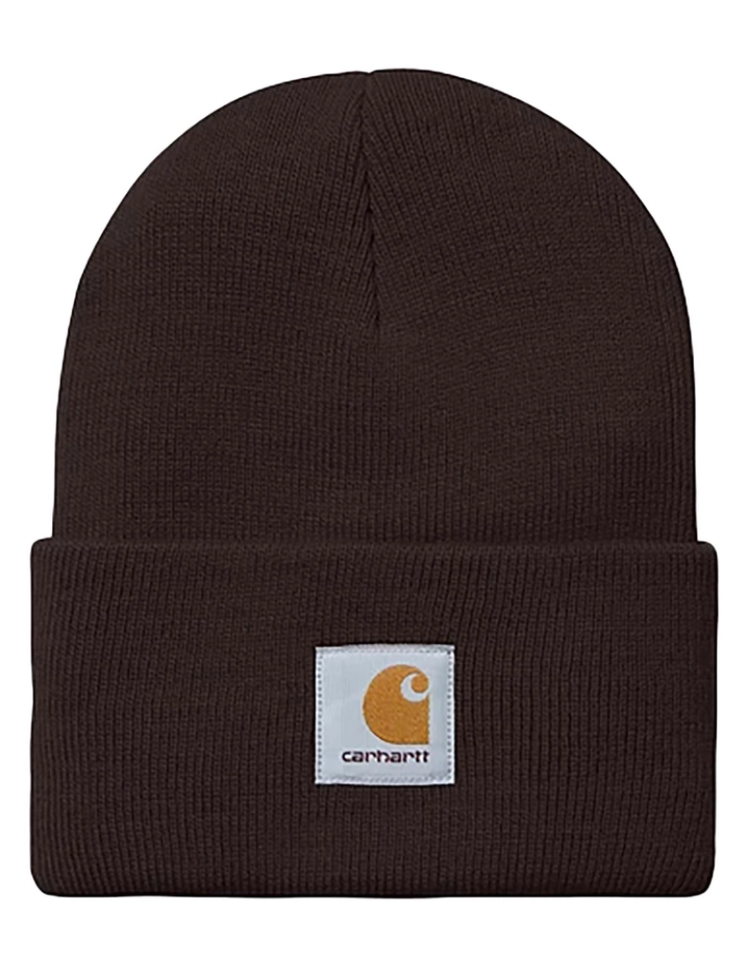 Carhartt - Chapéus/Gatos Carhartt Relógio Acrílico Chapéu Dark Umber