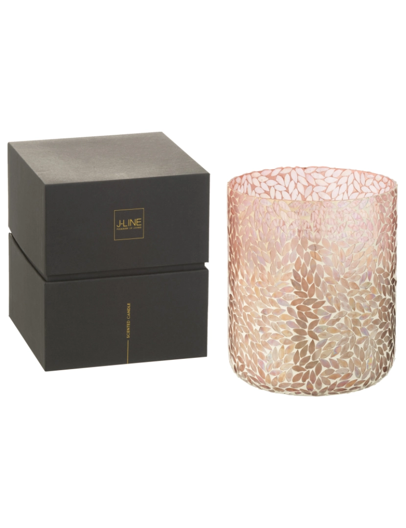imagem de J-Line Candle Perfume Tender Rosa Wax Extra Grande - 150 Horas1