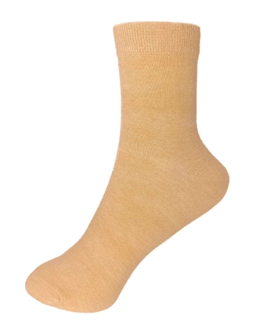 Awak - Long Bamboo Socks - Beige