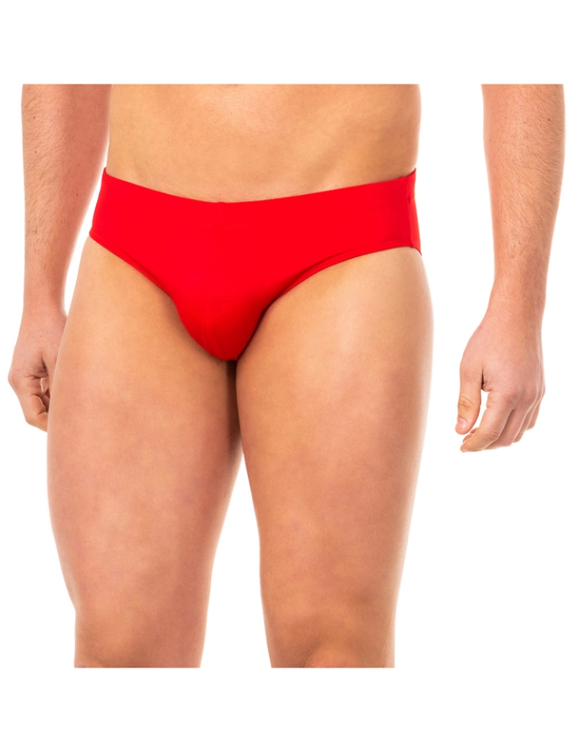 Diesel - Tanga banho Homem vermelho