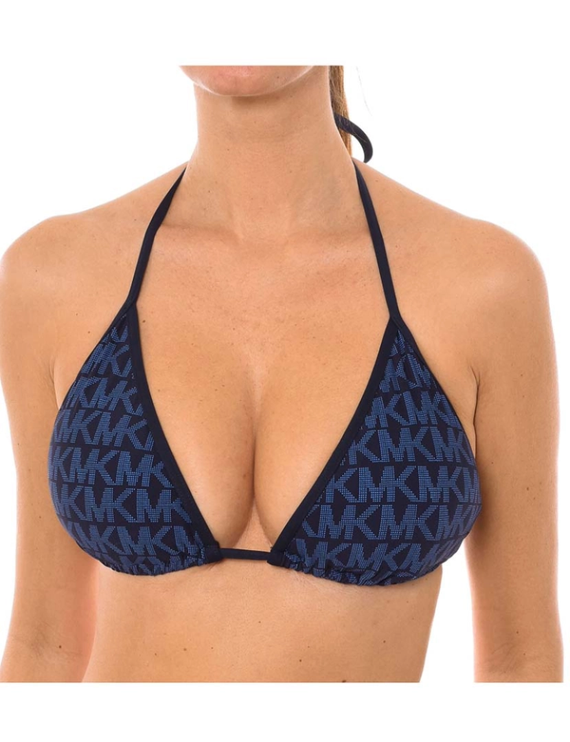 Michael Kors - Top Bikini Senhora Azul Navy