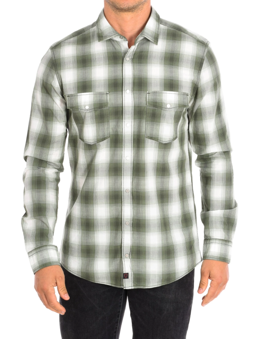 Strellson - Camisa casual manga comprida 10004718 homem
