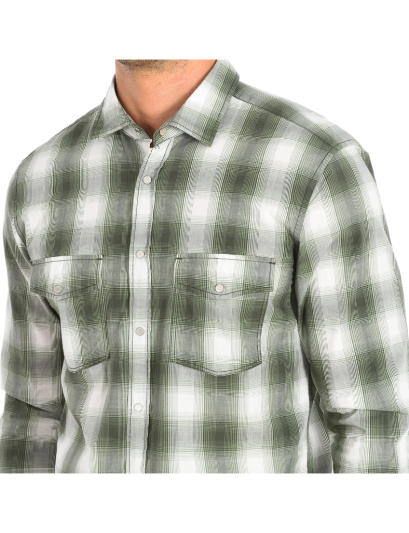 imagem de Camisa casual manga comprida 10004718 homem2