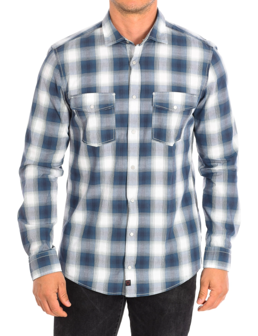 Strellson - Camisa casual manga comprida 10004718 homem