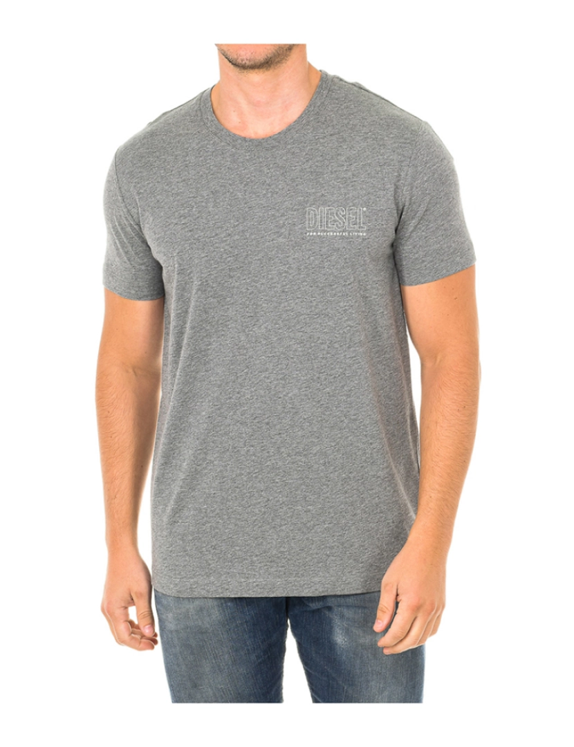 Diesel - T-shirt Homem cinza
