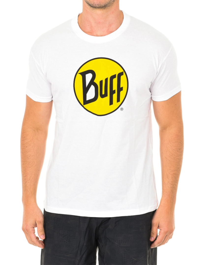 Buff - T-Shirt Homem Branco