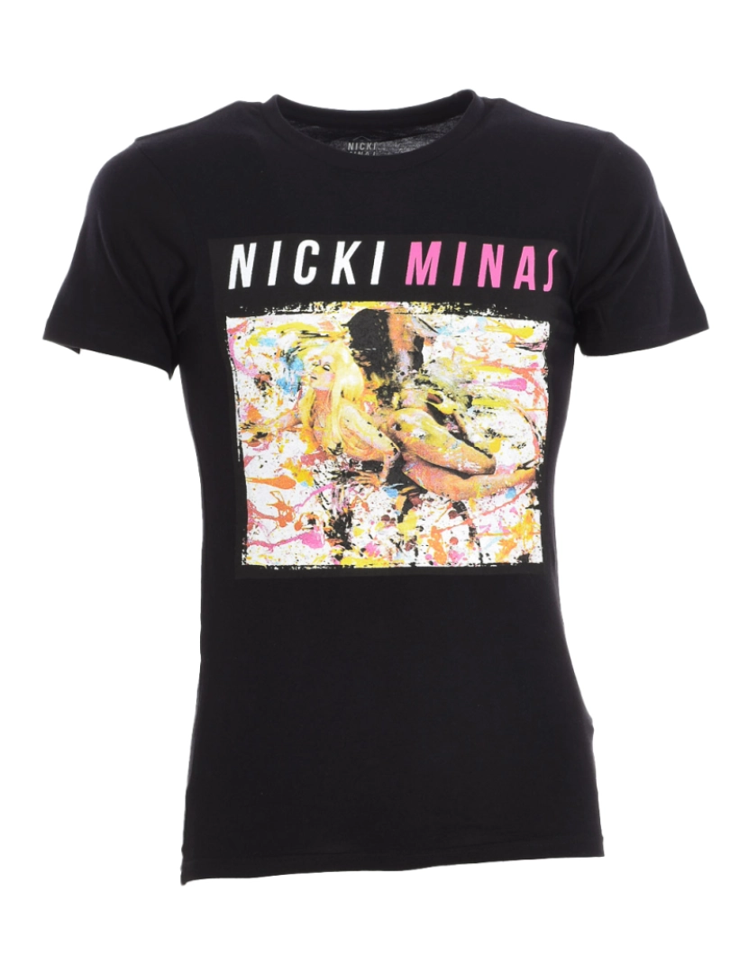 Eleven Paris - TShirt NICKI manga curta com gola redonda 13S1LT076 homem