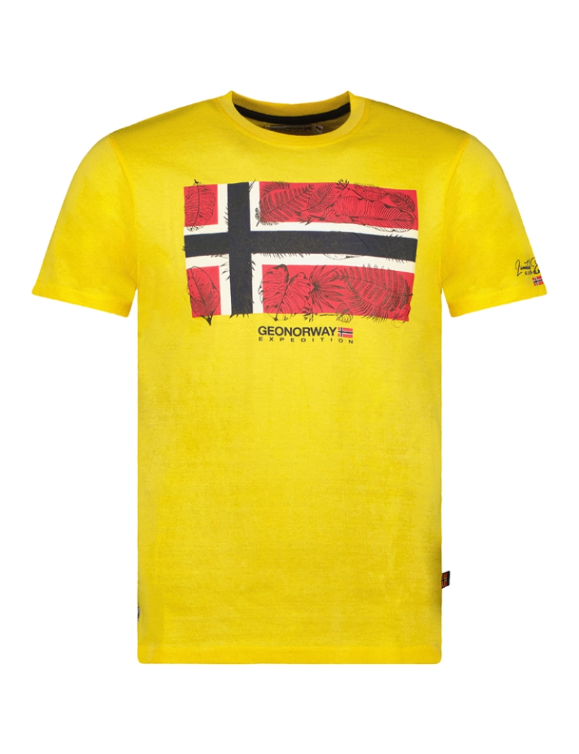 Geo Norway - T-Shirt de Homem Amarelo