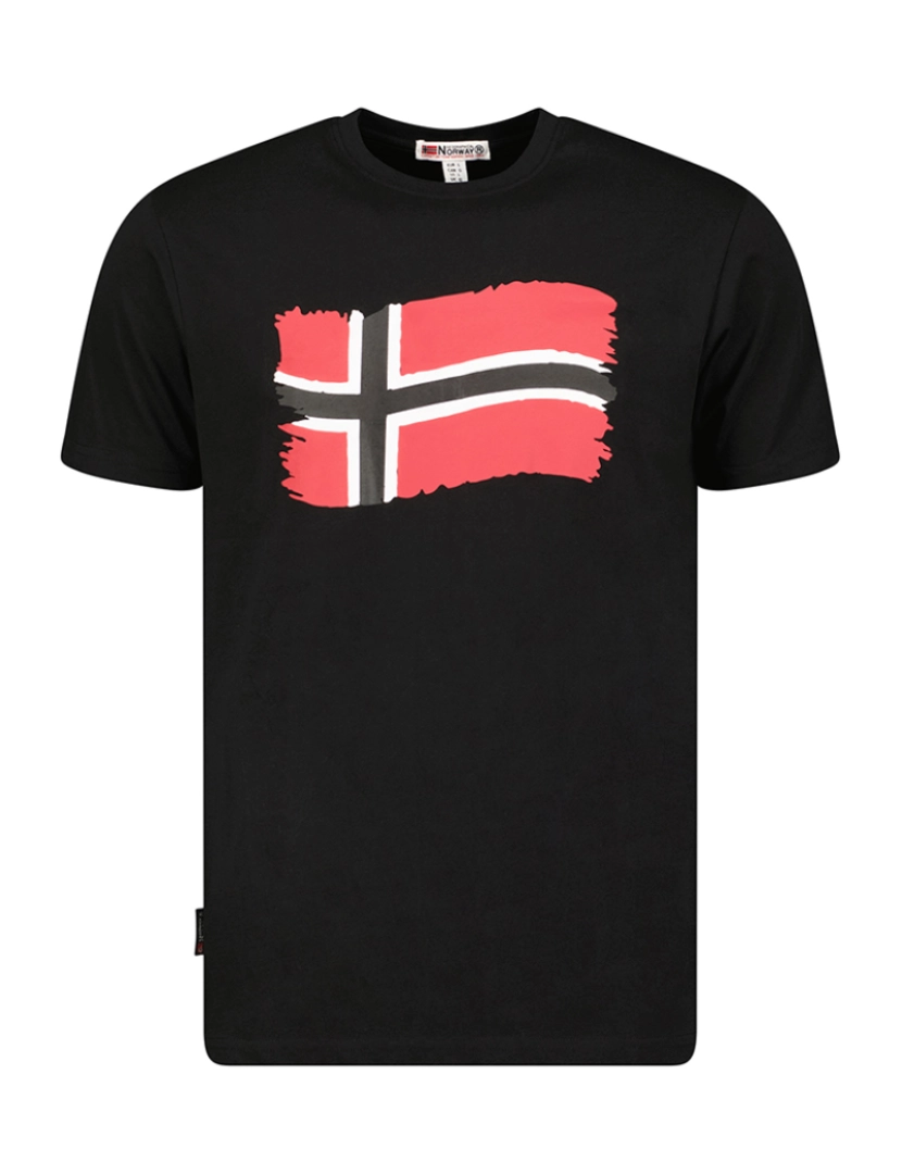 Geo Norway - T-Shirt de Homem Preto