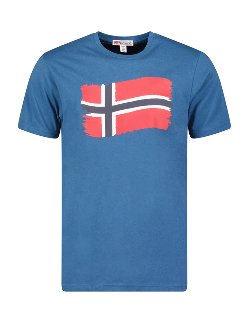 Geographical Norway - T-Shirt de Homem Azul