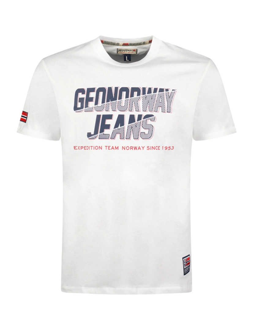 Geo Norway - T-Shirt de Homem Branco