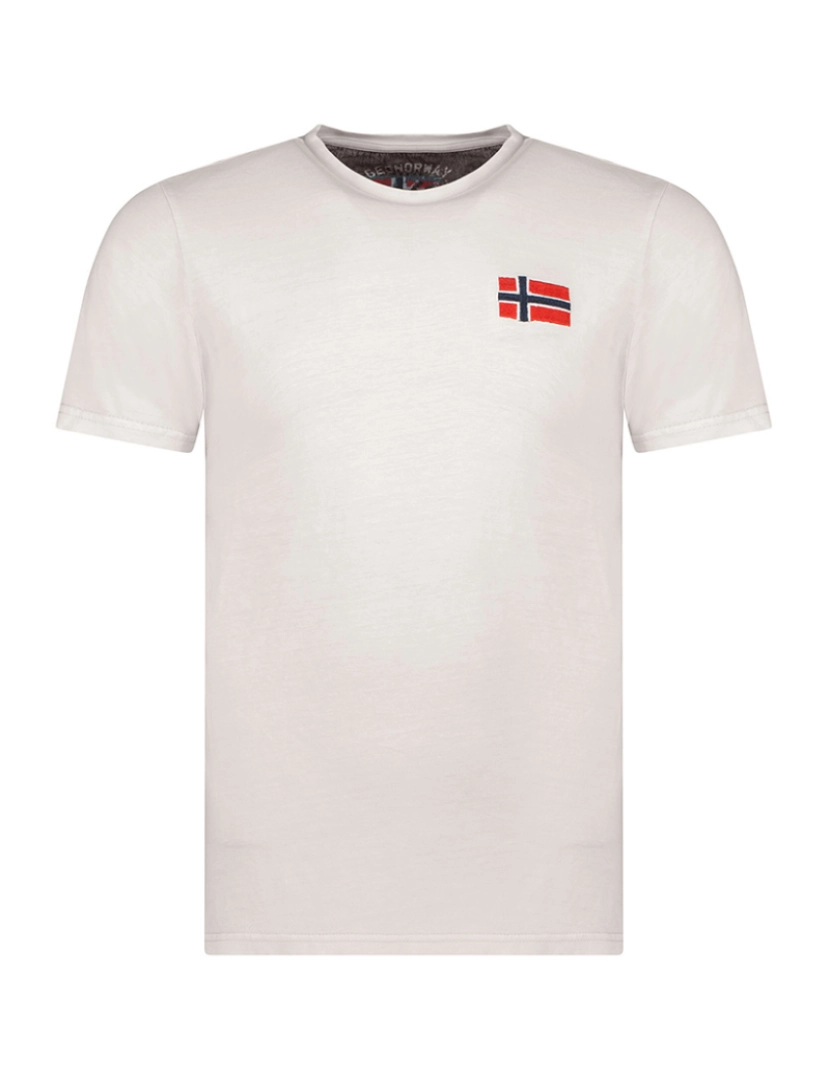 Geo Norway - T-Shirt de Homem Cinza claro