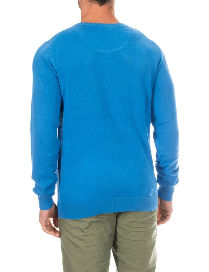 imagem de Suéter masculino de manga comprida com decote em V HMX5000F3