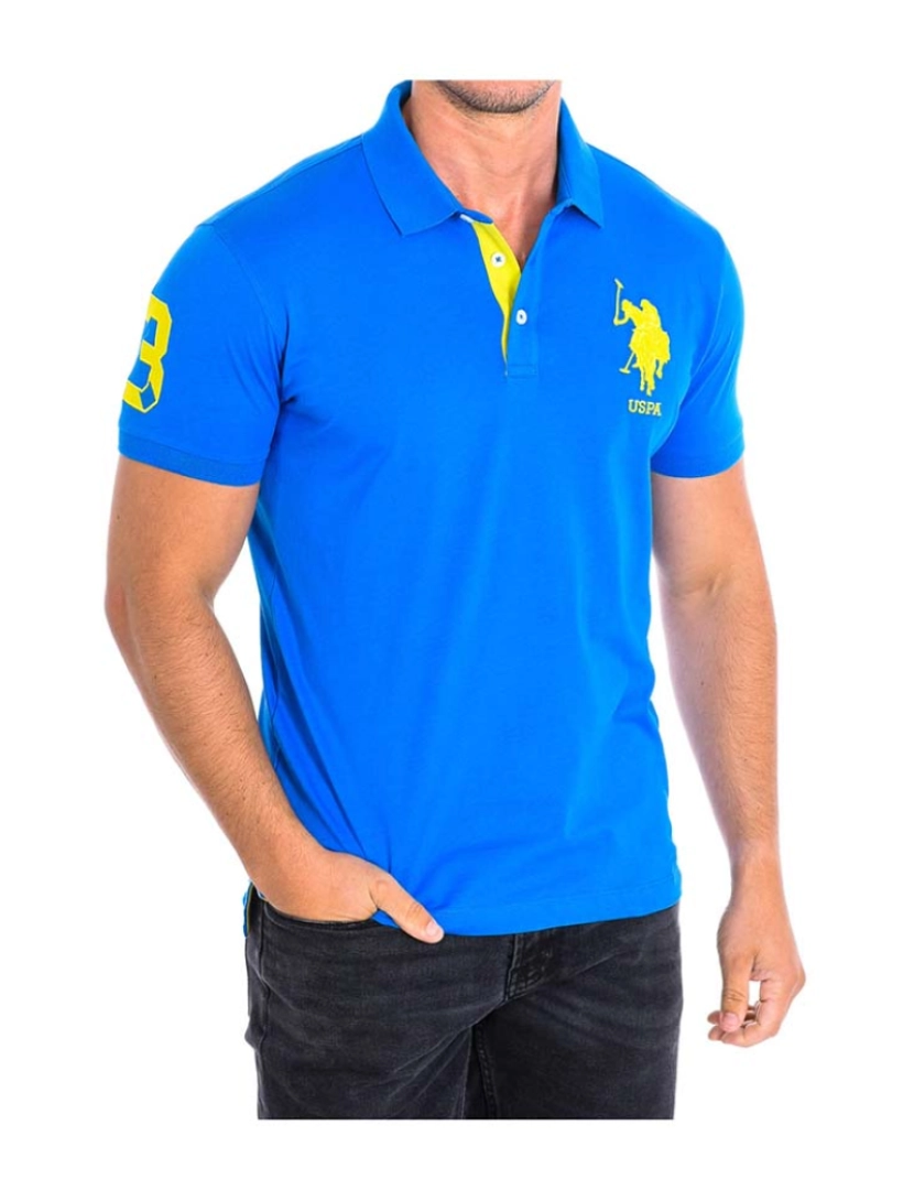 U.S Polo Assn. - Polo Homem Azul