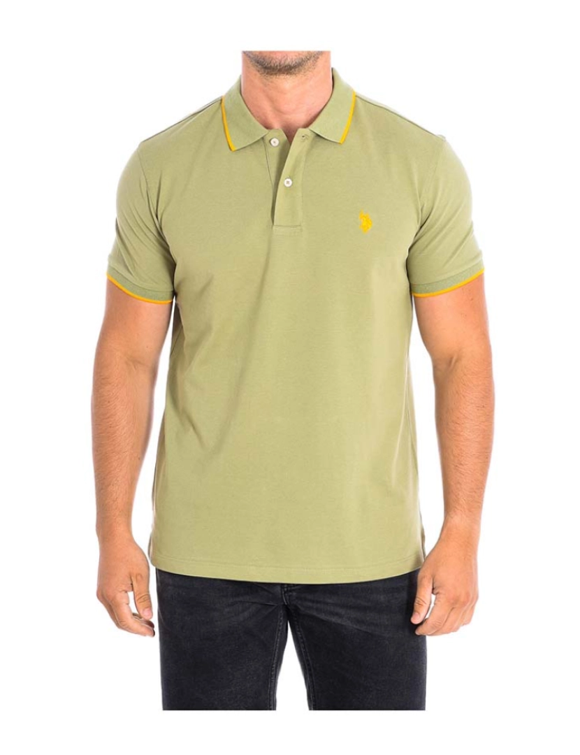 U.S Polo Assn. - Polo Homem Caqui