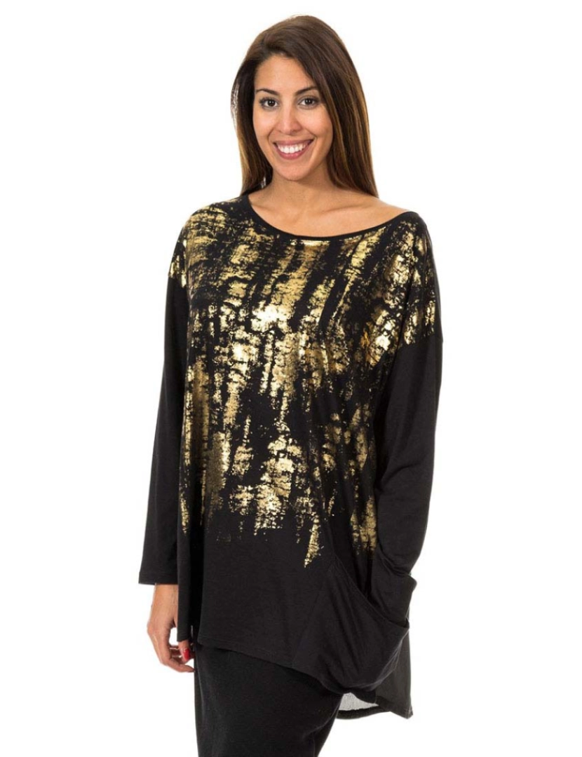 Met - T-Shirt Senhora Preto