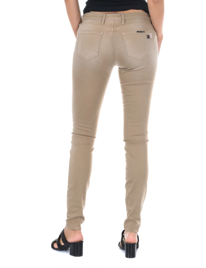 imagem de Calça jeans comprida confeccionada em tecido elástico10DBF0155-G272 mulher3