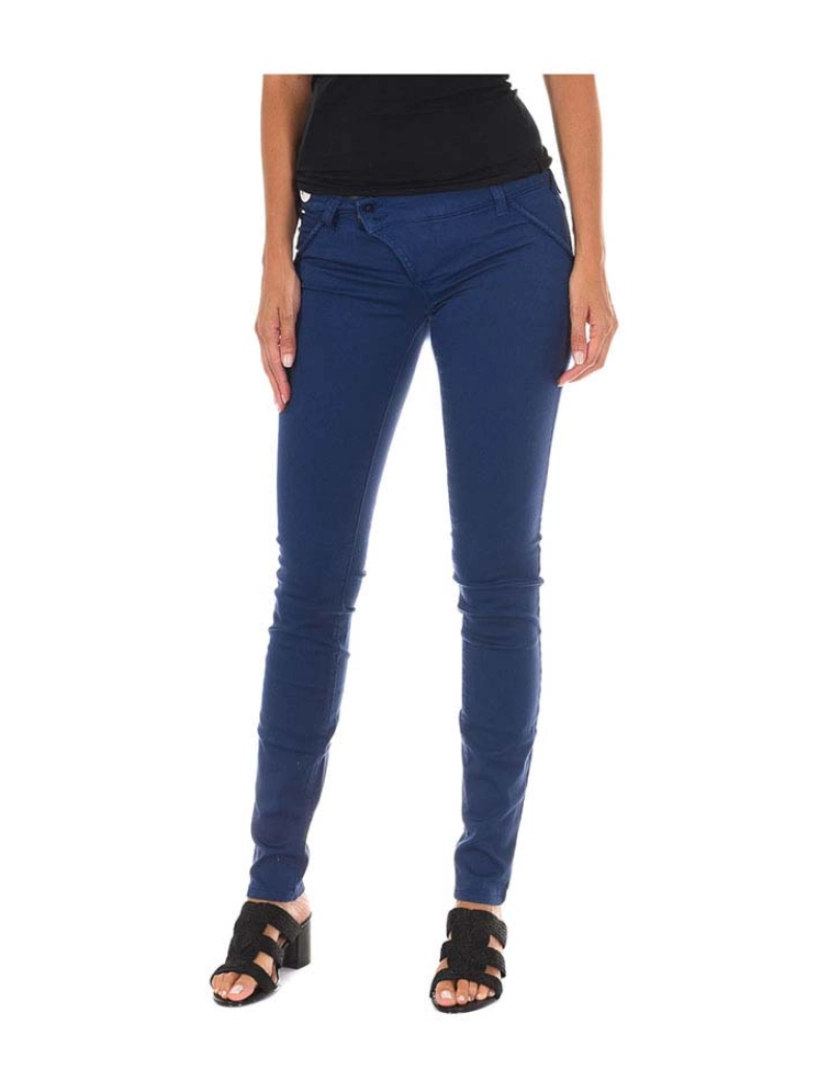 Met - Calças De Ganga Senhora Azul Denim