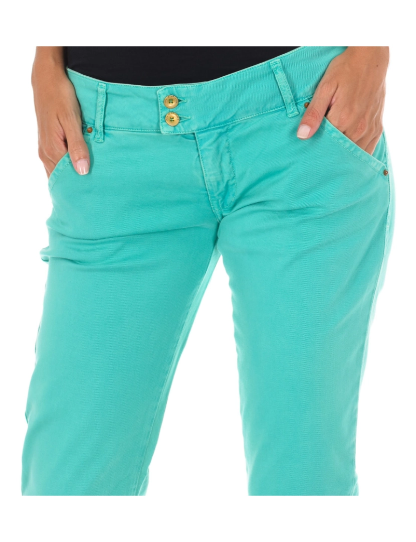 imagem de Calças jeans compridas com bainha estreita 70DBF0361-G131 mulher2