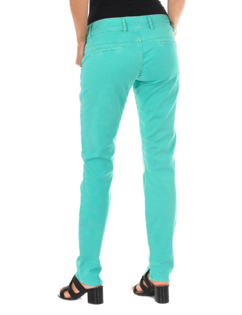 imagem de Calças jeans compridas com bainha estreita 70DBF0361-G131 mulher3