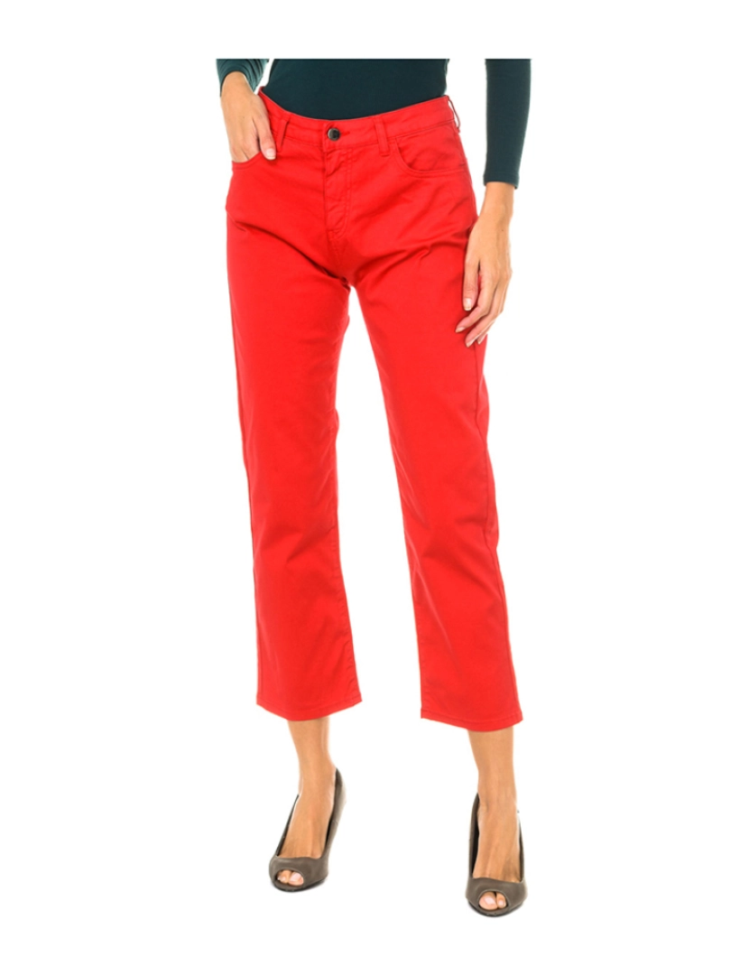 Armani Jeans - Calças Senhora Vermelho