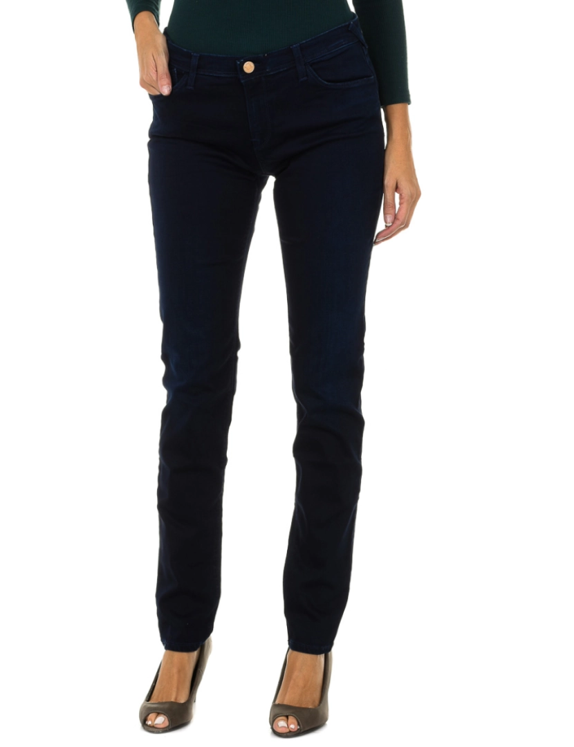 Armani Jeans - Calça jeans elástica longa feminina 6Y5J28-5D2DZ