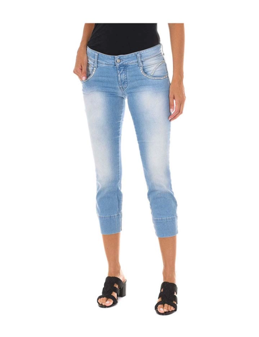 Met - Calças Senhora Azul Denim