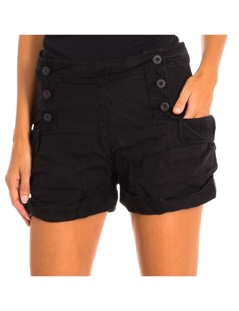 imagem de Shorts feminino de linho PFATTILA2