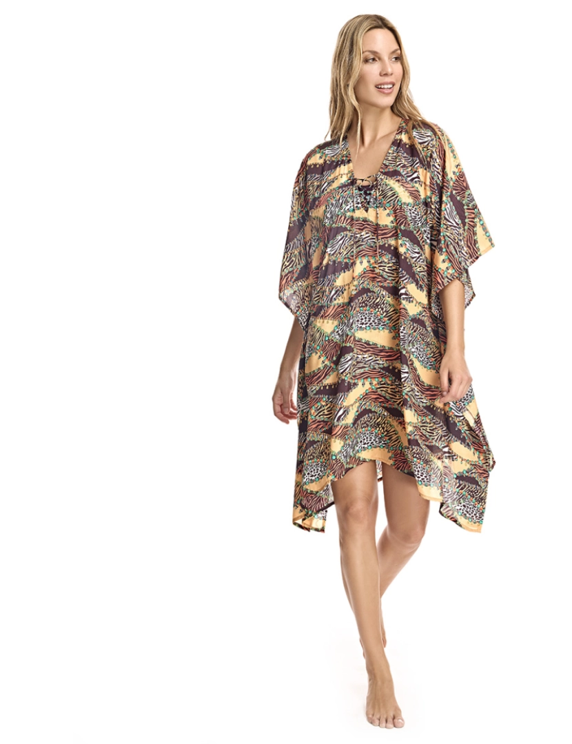 Ory - Caftan com decote em V W230595 mulher