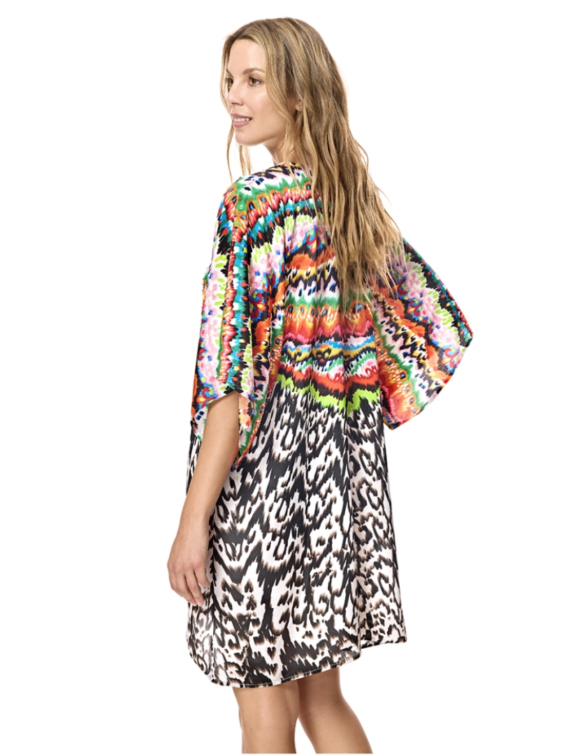 imagem de Caftan feminino com decote em V W2311952