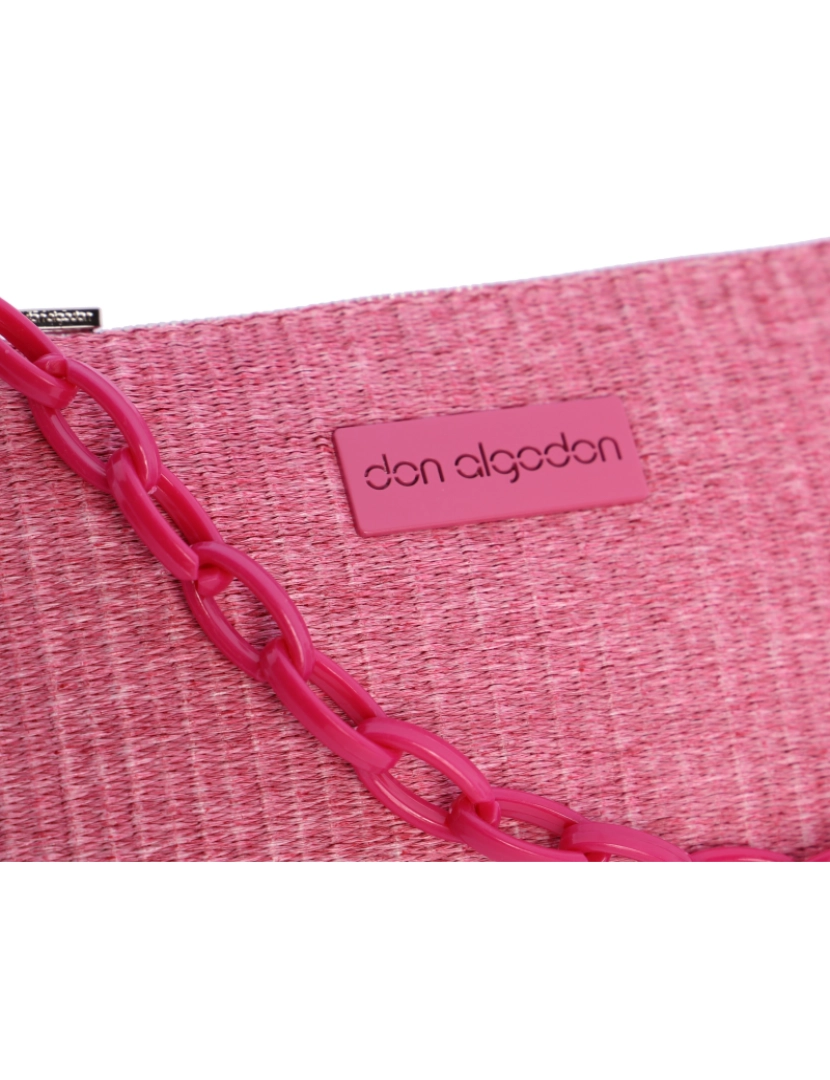 imagem de Bolso Bandolera Para Mulher De Don Algodon Lola De Material Natural Com Cremallera5