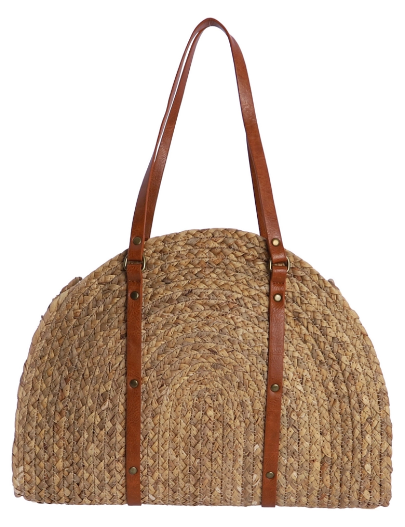 imagem de Bolso Shopper Para Mulher Don Algodon Lora De Rafia Natural3