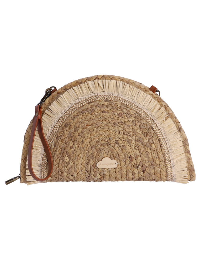 imagem de Bolso Bandolera Para Mulher Don Algodon Loreley De Rafia Natural1