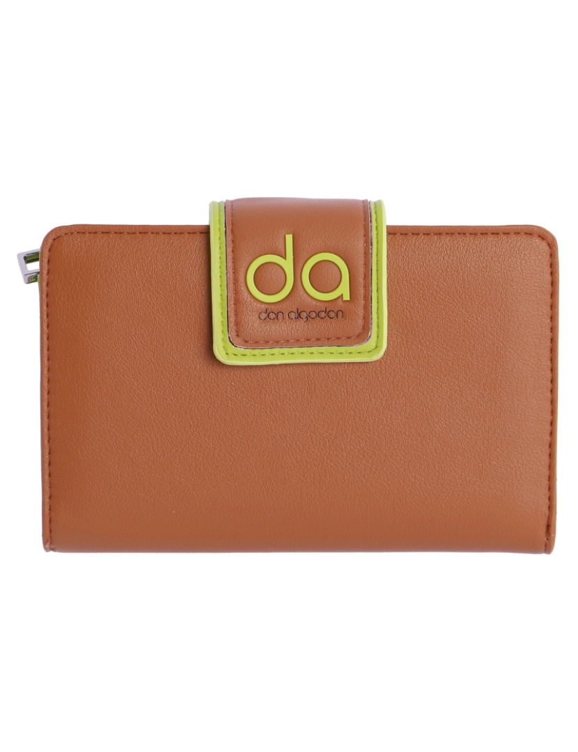 Don Algodon - Cartera Para Mulher Don Algodon Isabel Natural Com Cremallera