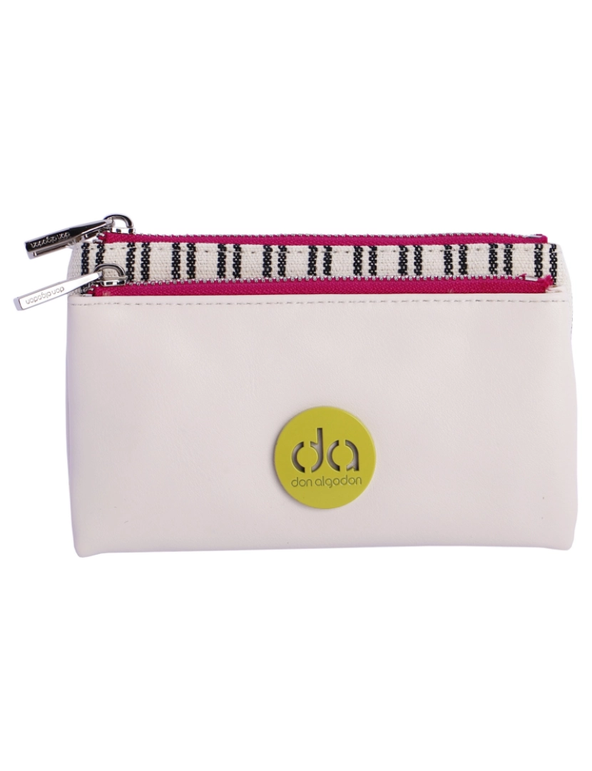 Don Algodon - Monedero Para Mulher Don Algodon Jasmine Blanca Con Cremallera