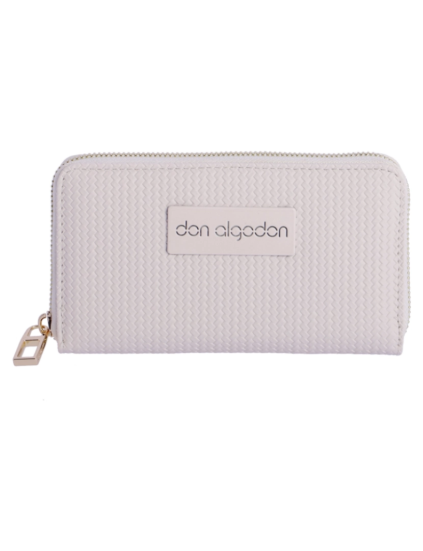 Don Algodon - Cartera Para Mulher Don Algodon Nadia Verde Com Cremallera