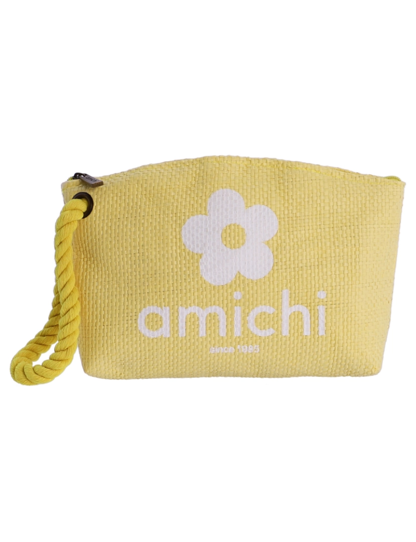 Amichi - Neceser De Praia Para Mulher Amichi Onia De Rafia