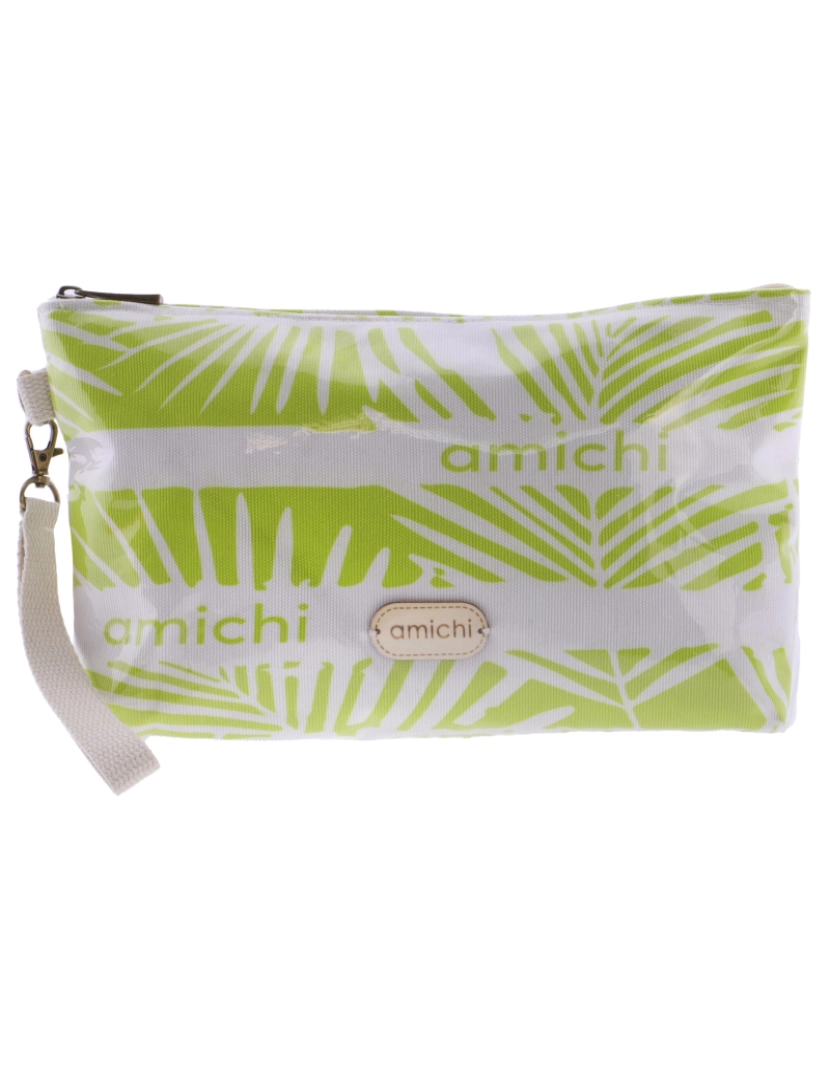 Amichi - Neceser De Praia Para Mulher Amichi Orfilia De Lona Verde