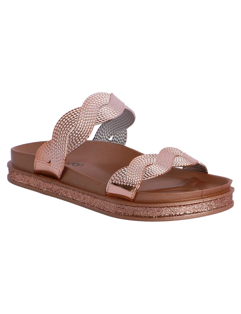 imagem de Chanclas De Agua Para Mulher Don Algodon Libera De Pvc Bronce1