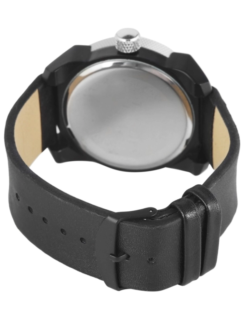 imagem de TimeTech Relogio Homem com Bracelete em Pele Sintética3