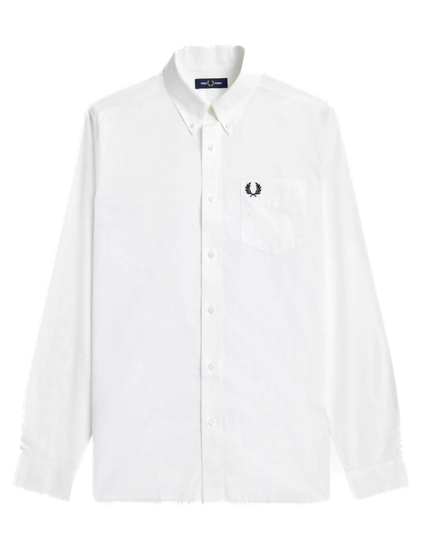 Fredperry - Camisa Fred Perry Fp Colar Com Botões