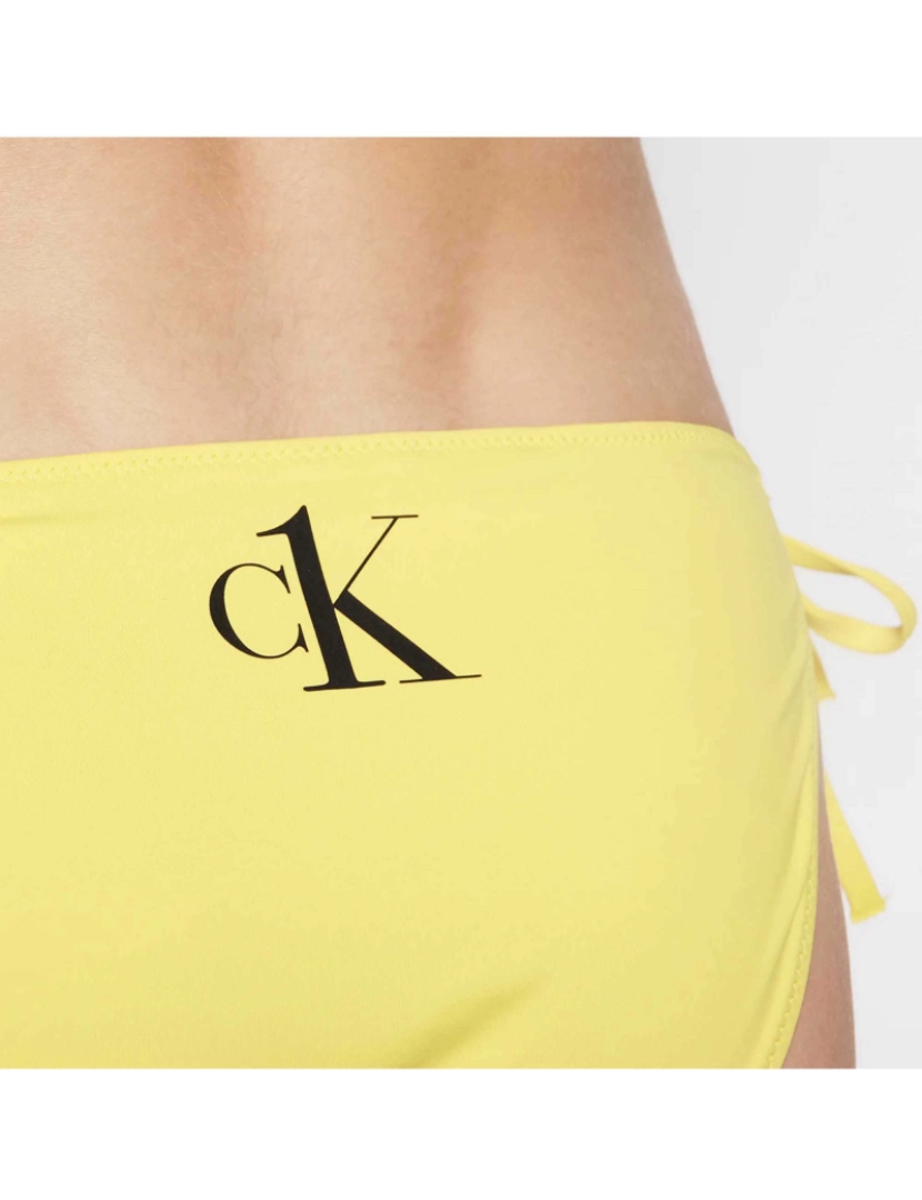 imagem de Calvin Klein String Late Tie Zgmhazard Traje Amarelo5