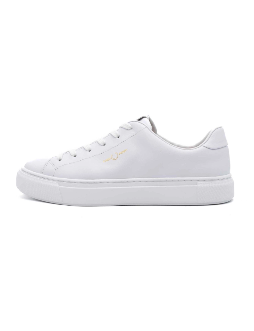 Fredperry - Tênis Fredperry Fp B71 Couro Branco